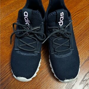 Adidas Black & Pink Sneakers with White Accents girls 4